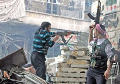 انتشار لقوات المعارضة السورية